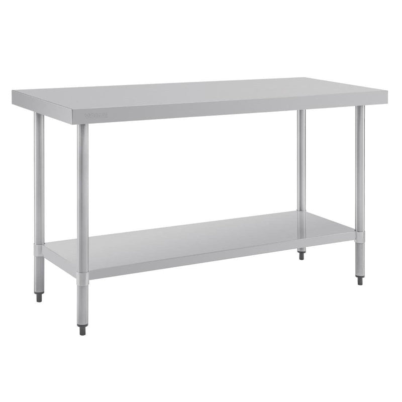 Vogue Stainless Steel Prep Table