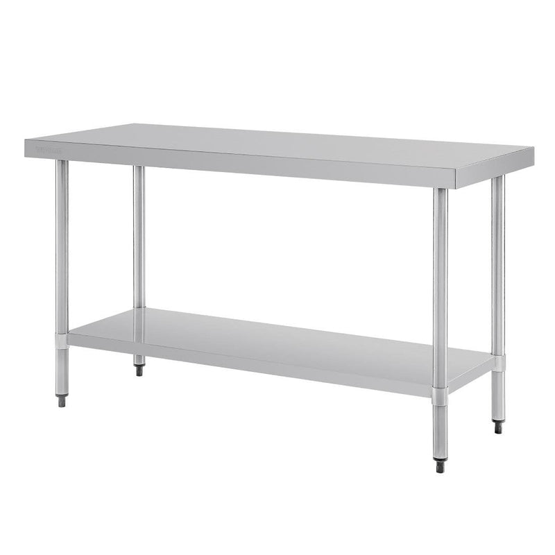 Vogue Stainless Steel Prep Table