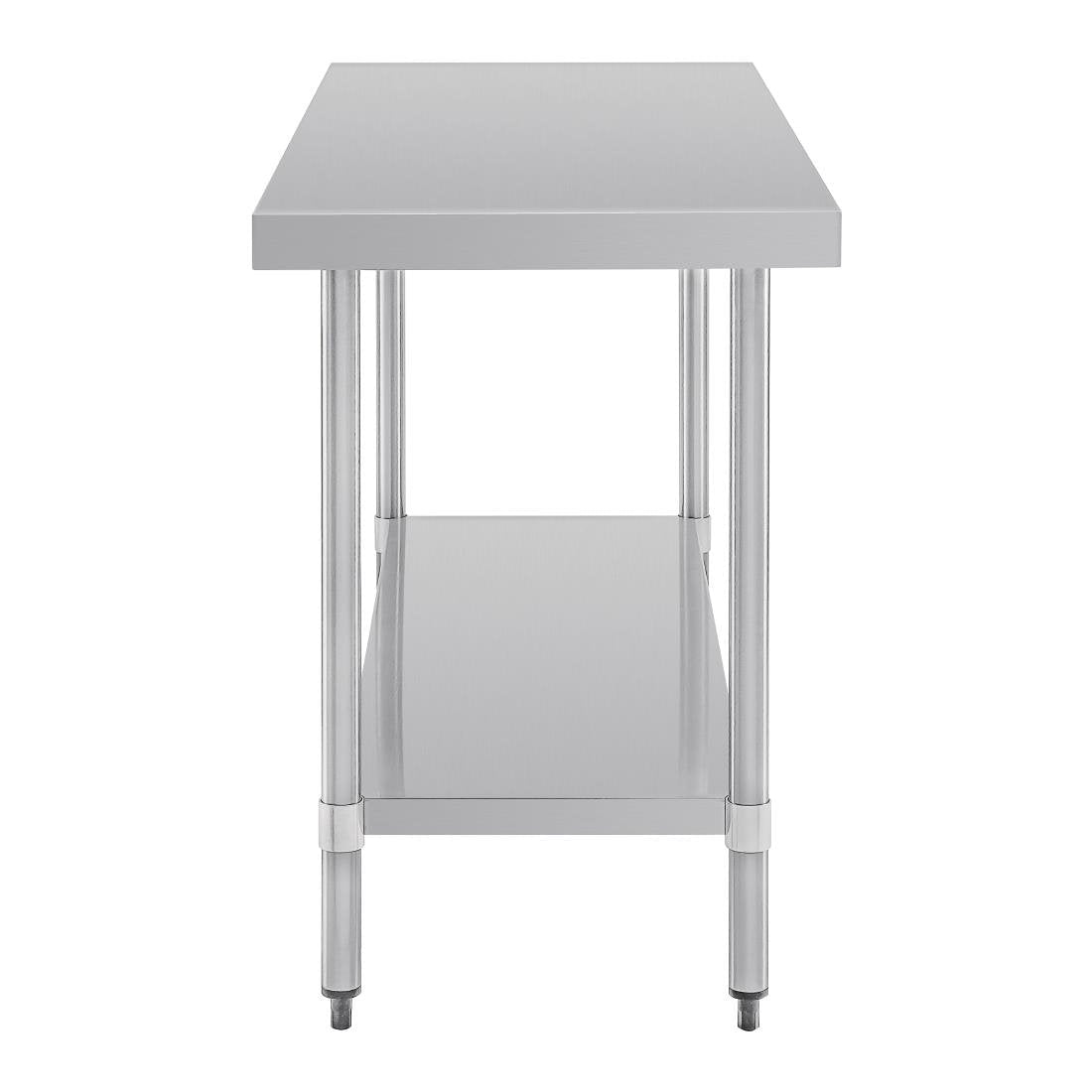 Vogue Stainless Steel Prep Table