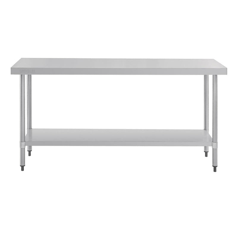 Vogue Stainless Steel Prep Table