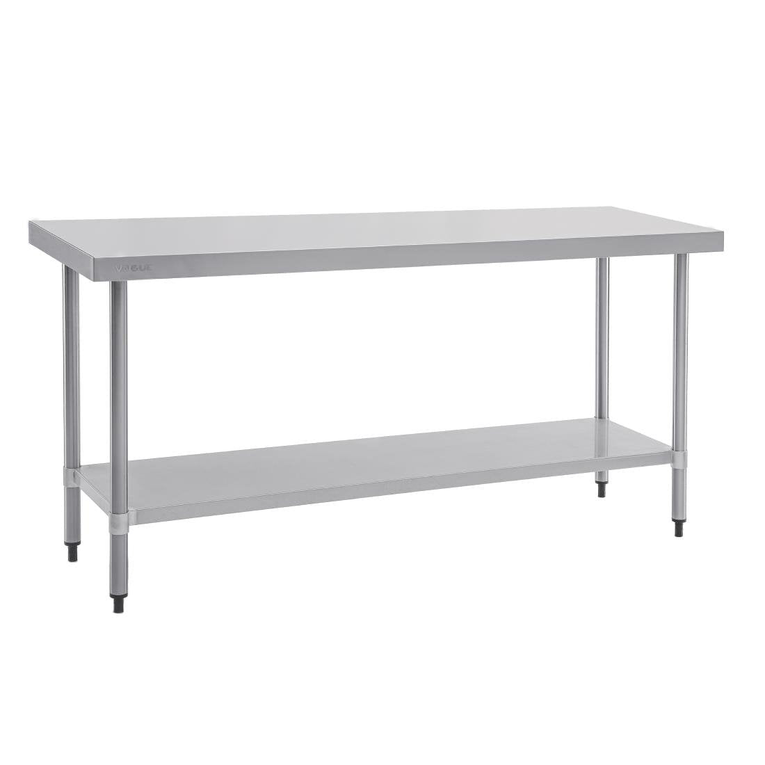 Vogue Stainless Steel Prep Table