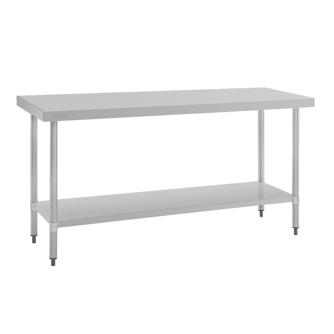 Vogue Stainless Steel Prep Table