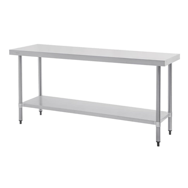 Vogue Stainless Steel Prep Table