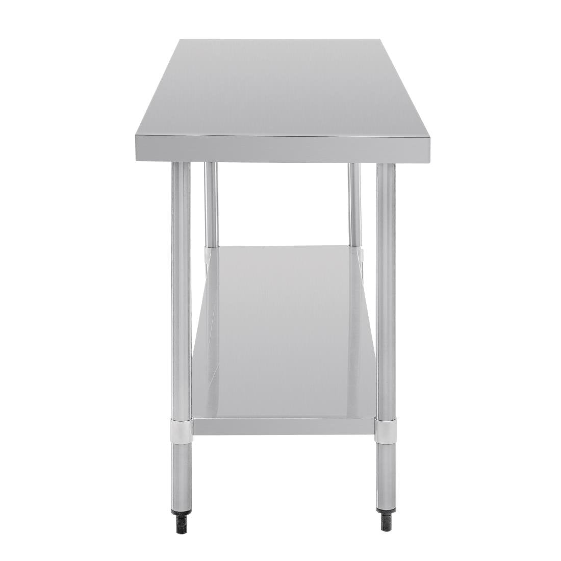 Vogue Stainless Steel Prep Table