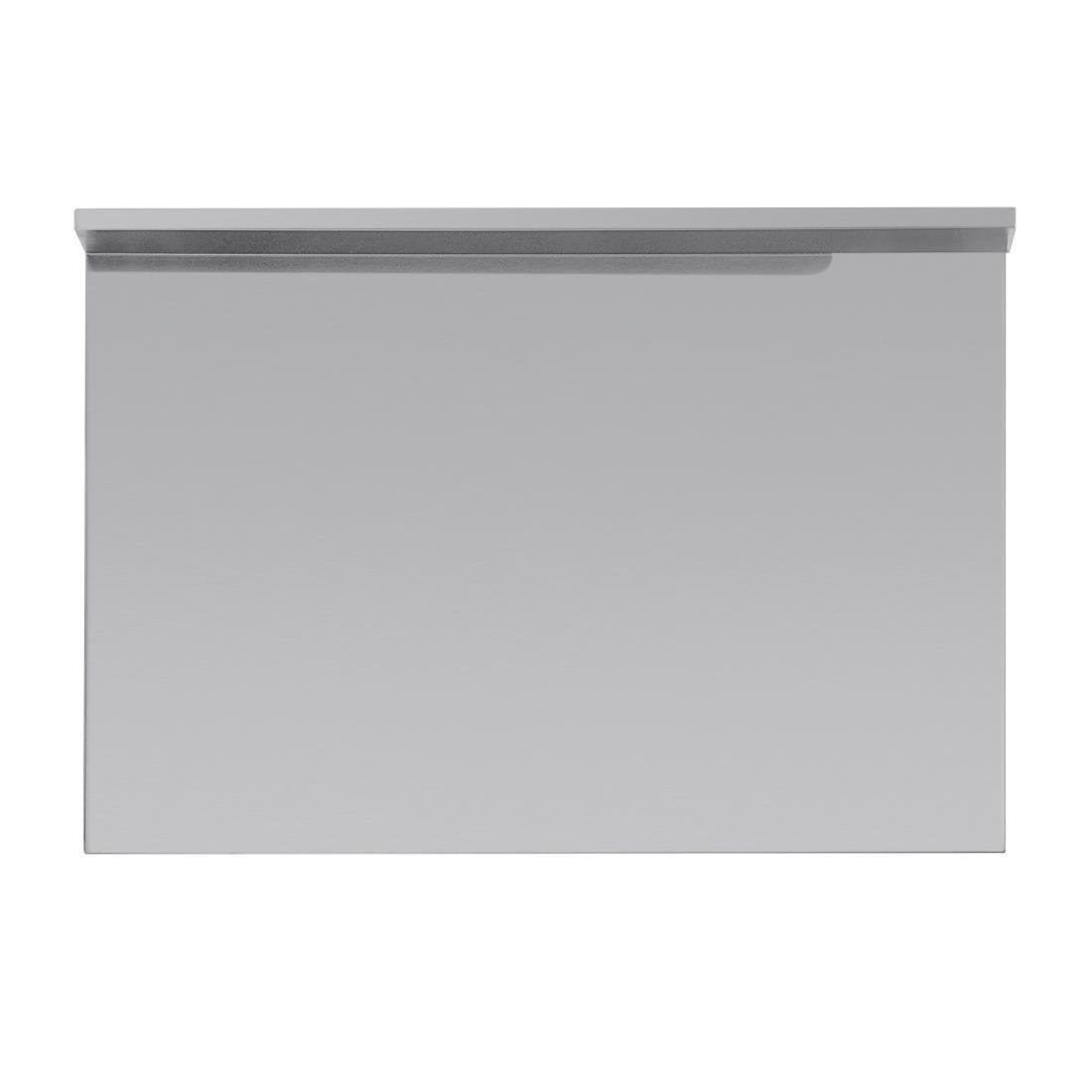 Vogue Stainless Steel Prep Table with Splashback 900mm - T380