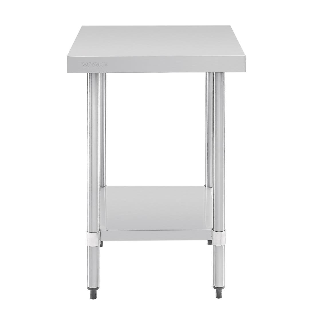 Vogue Stainless Steel Prep Table