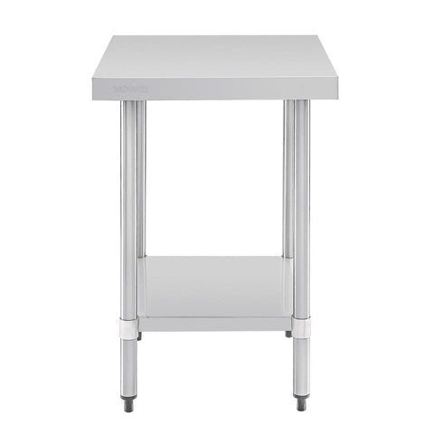 Vogue Stainless Steel Prep Table