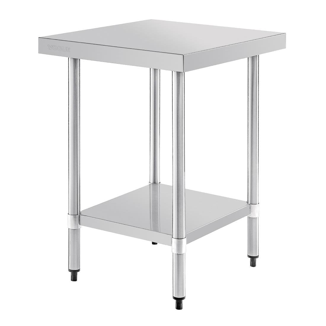 Vogue Stainless Steel Prep Table