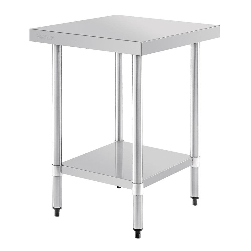 Vogue Stainless Steel Prep Table