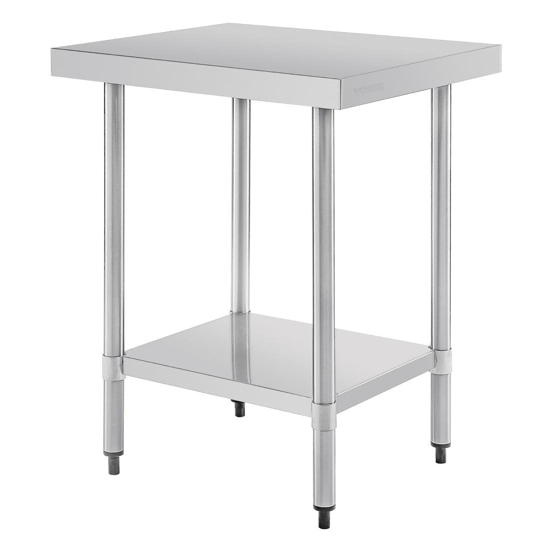 Vogue Stainless Steel Prep Table