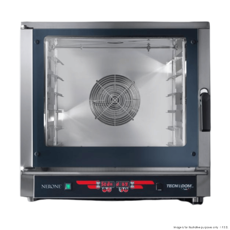 2NDs: TECNODOM Nerone MID Digital 6 Tray Combi Oven - Td-6ne-VIC817