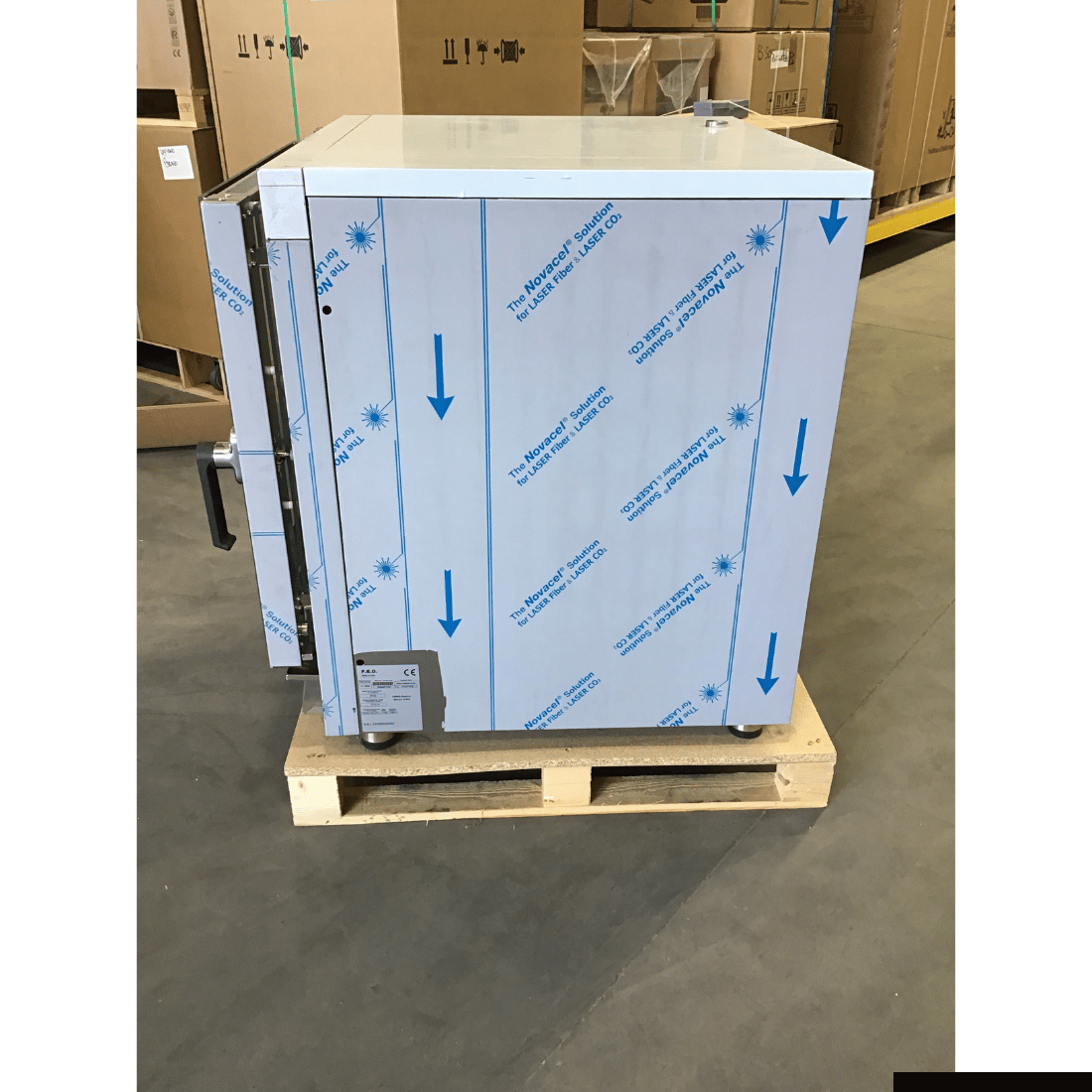 Ex-Showroom: Tecnodom Nerone MID Digital 7 Tray Combi Oven - TD-7NE-QLD369