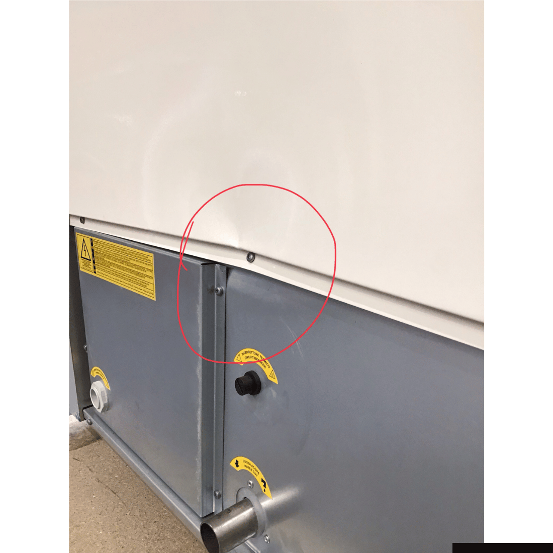 Ex-Showroom: Tecnodom Nerone MID Digital 7 Tray Combi Oven - TD-7NE-QLD369