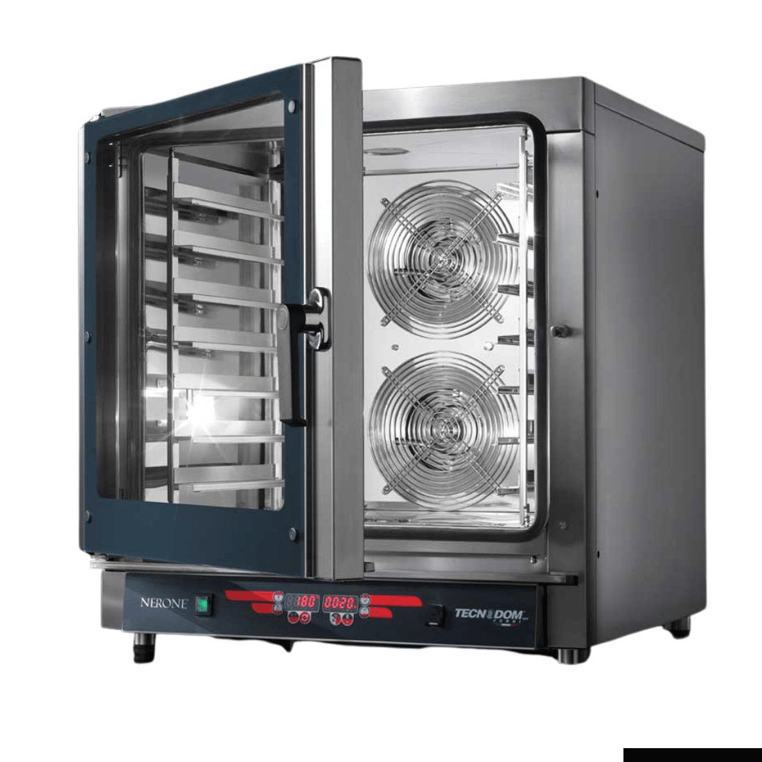 Ex-Showroom: Tecnodom Nerone MID Digital 7 Tray Combi Oven - TD-7NE-QLD369