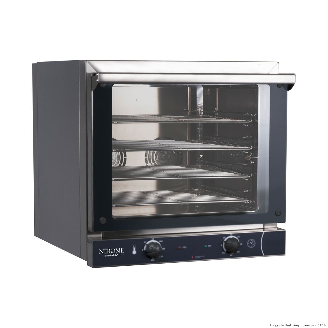 2NDs: Tecnodom Nerone EKO 435x350 Tray Convection Oven - TDE-4C-VIC883