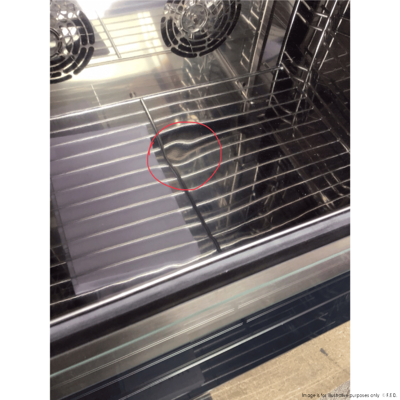 Ex-Showroom: TECNODOM Nerone EKO 4x GN 1/1 Tray Convection Oven - TDE-4CGN-QLD260