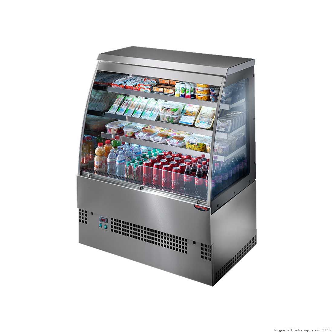 Tecnodom EVO Grab'n Go Self-Serve Curve Display TDEVO-090S