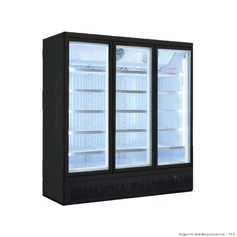 Ex-Showroom: Triple Door Supermarket Freezer - LG-1500BGBMF-QLD58