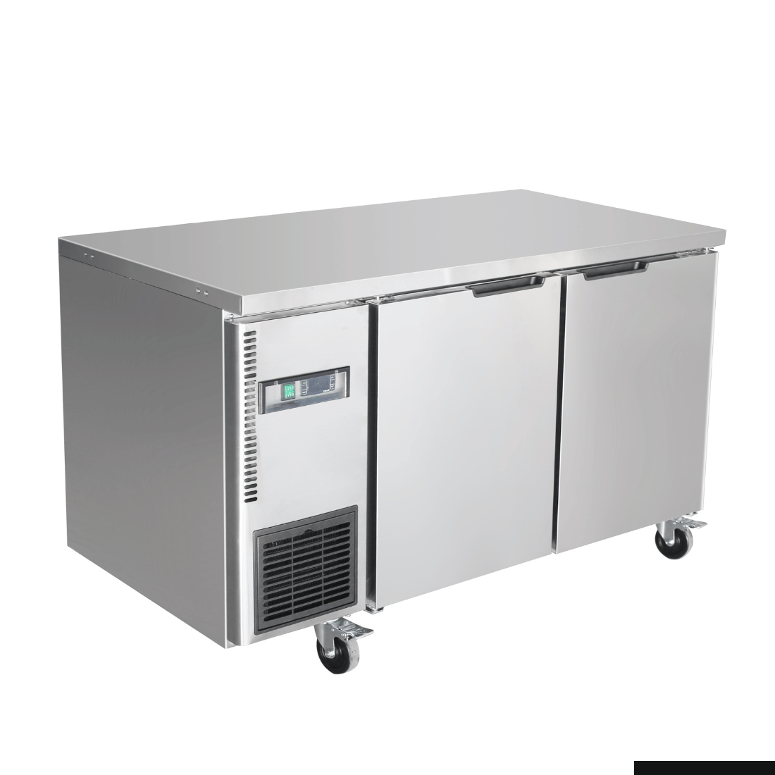 Thermaster Stainless Steel Double Door Workbench Freezer TS1200BT