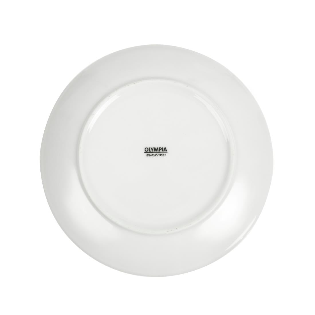 Olympia Whiteware Coupe Plates 200mm (12 Pack) - U077
