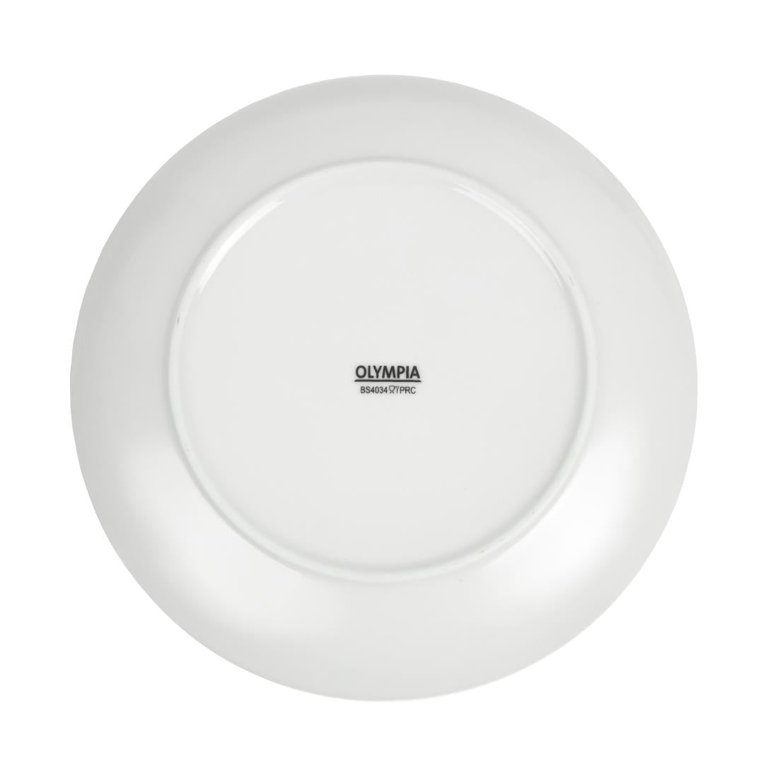 Olympia Whiteware Coupe Plates 230mm (12 Pack) - U078