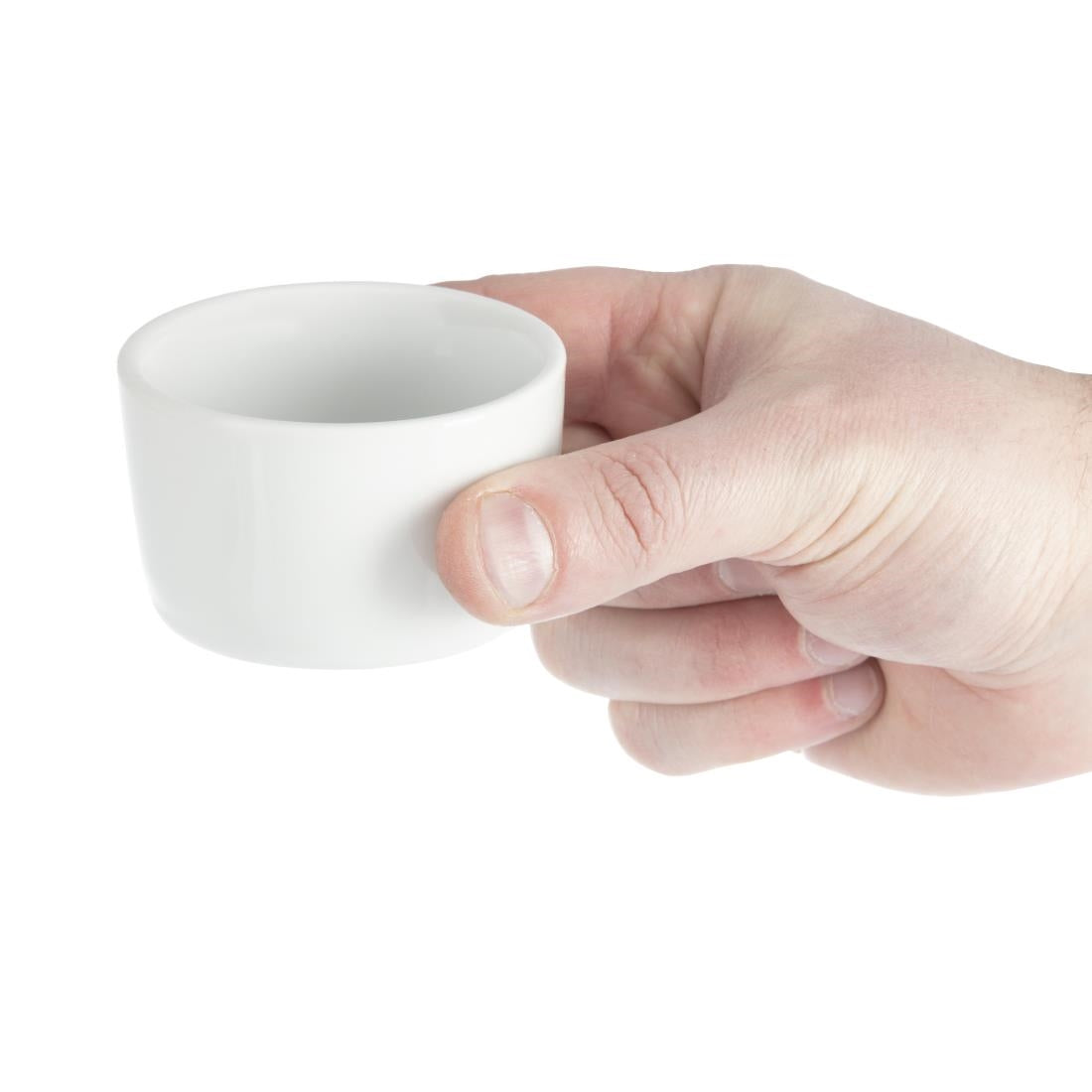 Olympia Whiteware Contemporary Ramekins 70mm (12 Pack) - U195