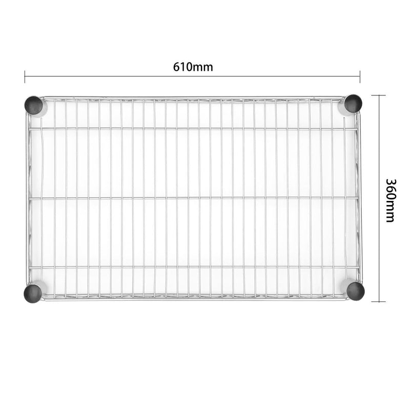 Vogue Steel Wire Wall Shelf 610mm