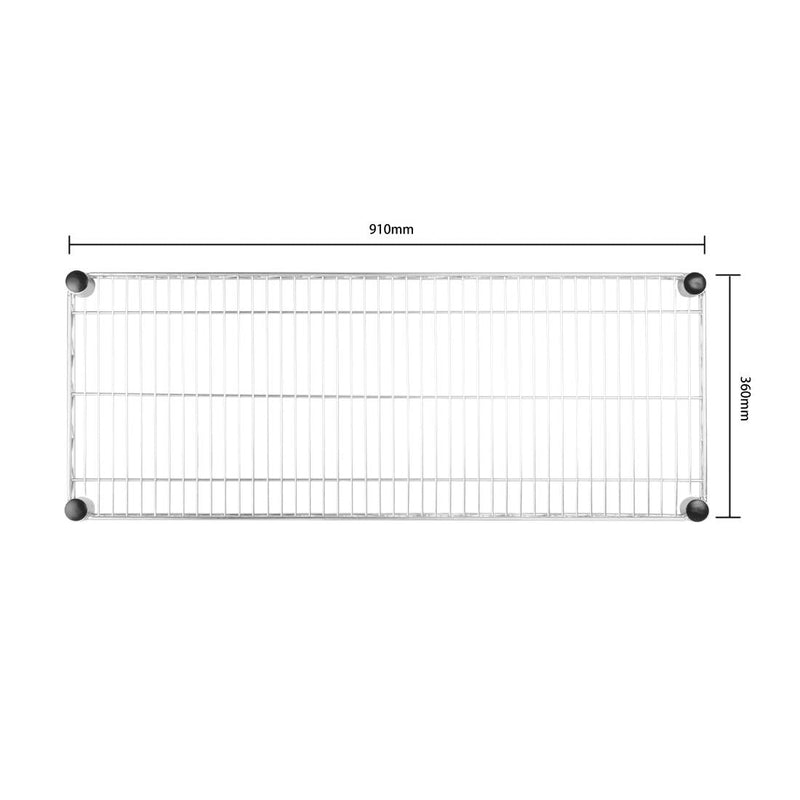 Vogue Steel Wire Wall Shelf 910mm