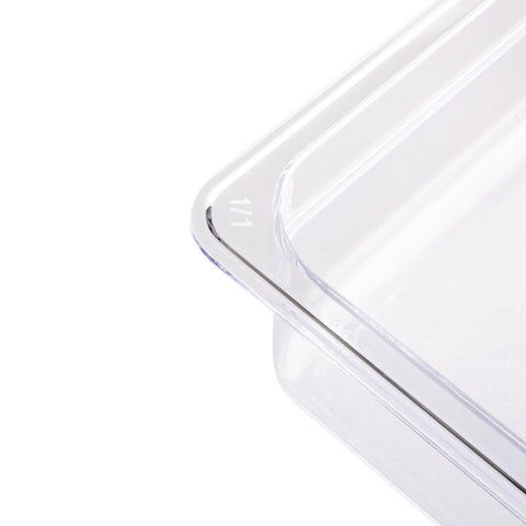 Vogue Clear Polycarbonate 1/1 Gastronorm Tray 200mm - U227
