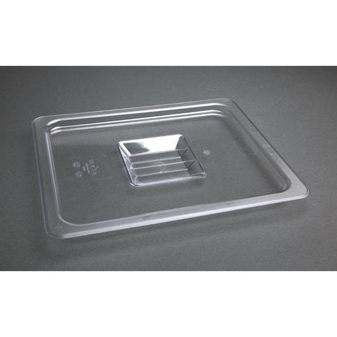 Vogue Clear Polycarbonate 1/2 Gastronorm Lid - U245