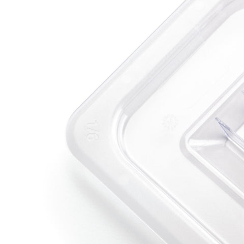 Vogue Clear Polycarbonate 1/6 Gastronorm Lid - U248