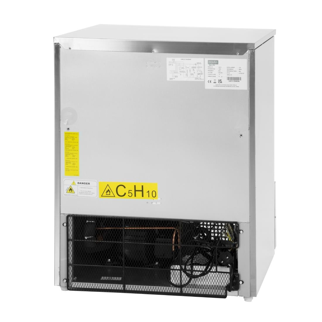 Polar U-Series Undercounter Fish Fridge - UA013-A