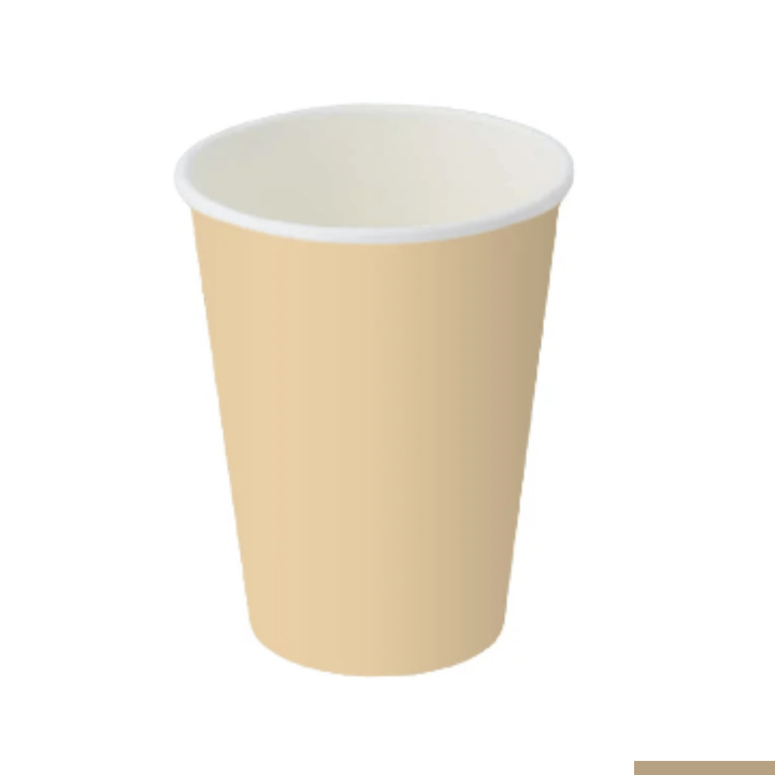 PakMax KRAFT 8oz 90mm Single Layer Hot Paper Cup - SLHPC-90-8K