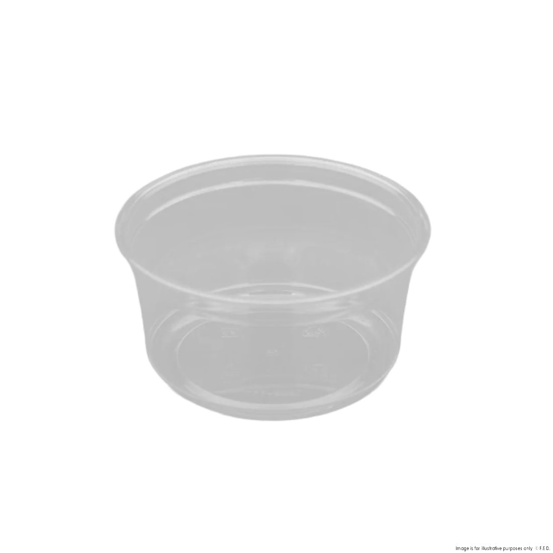 PakMax 117mm 12oz PET Deli Container DELI-117-12C