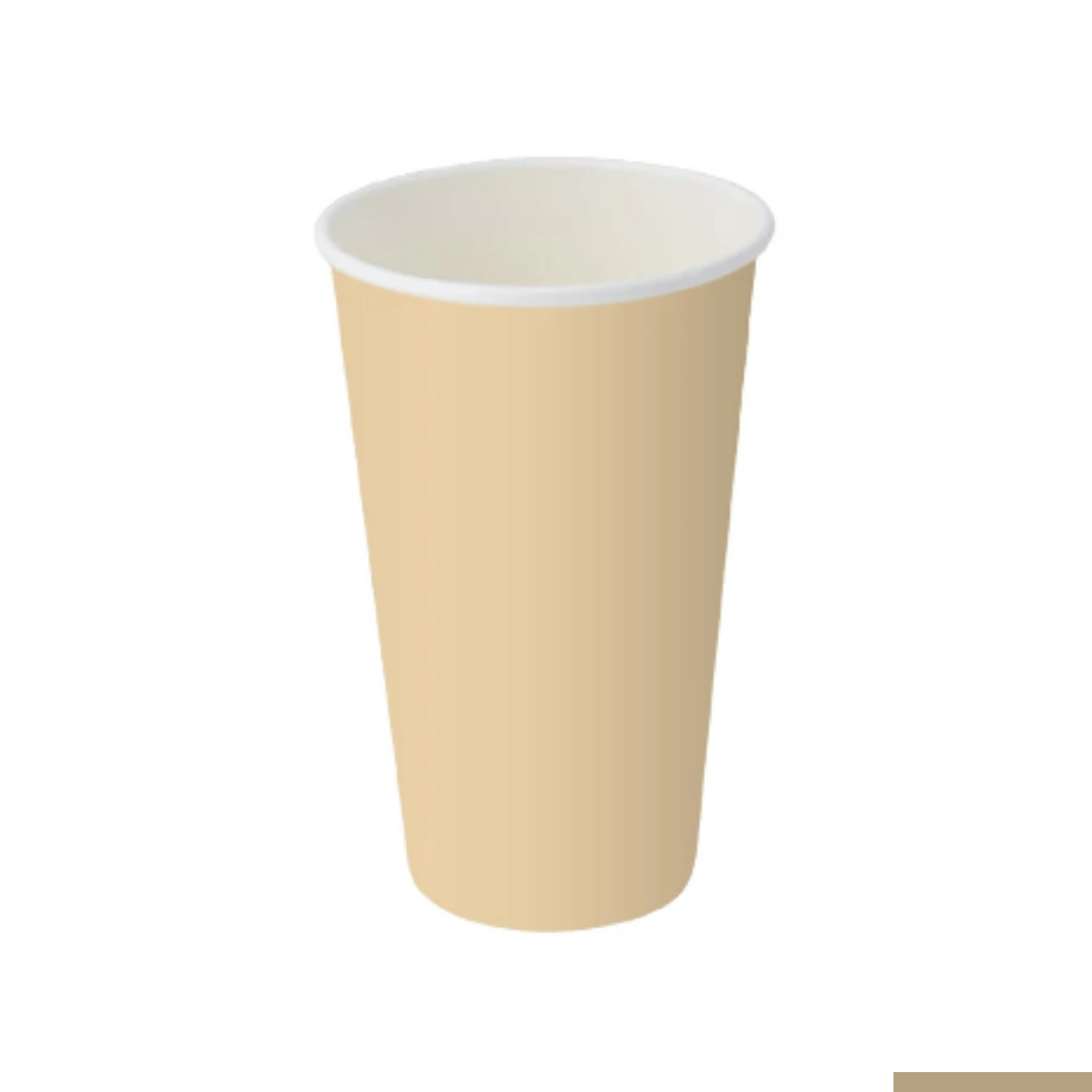 PakMax KRAFT 16oz Single Layer Hot Paper Cup - SLHPC-90-16K