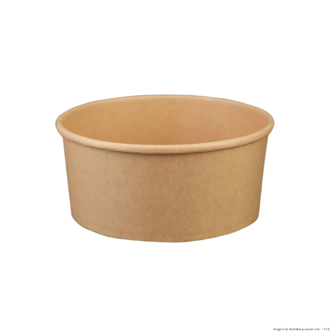 PakMax 1000ML Kraft Paper Salad Bowl - KPSB-75H-1000