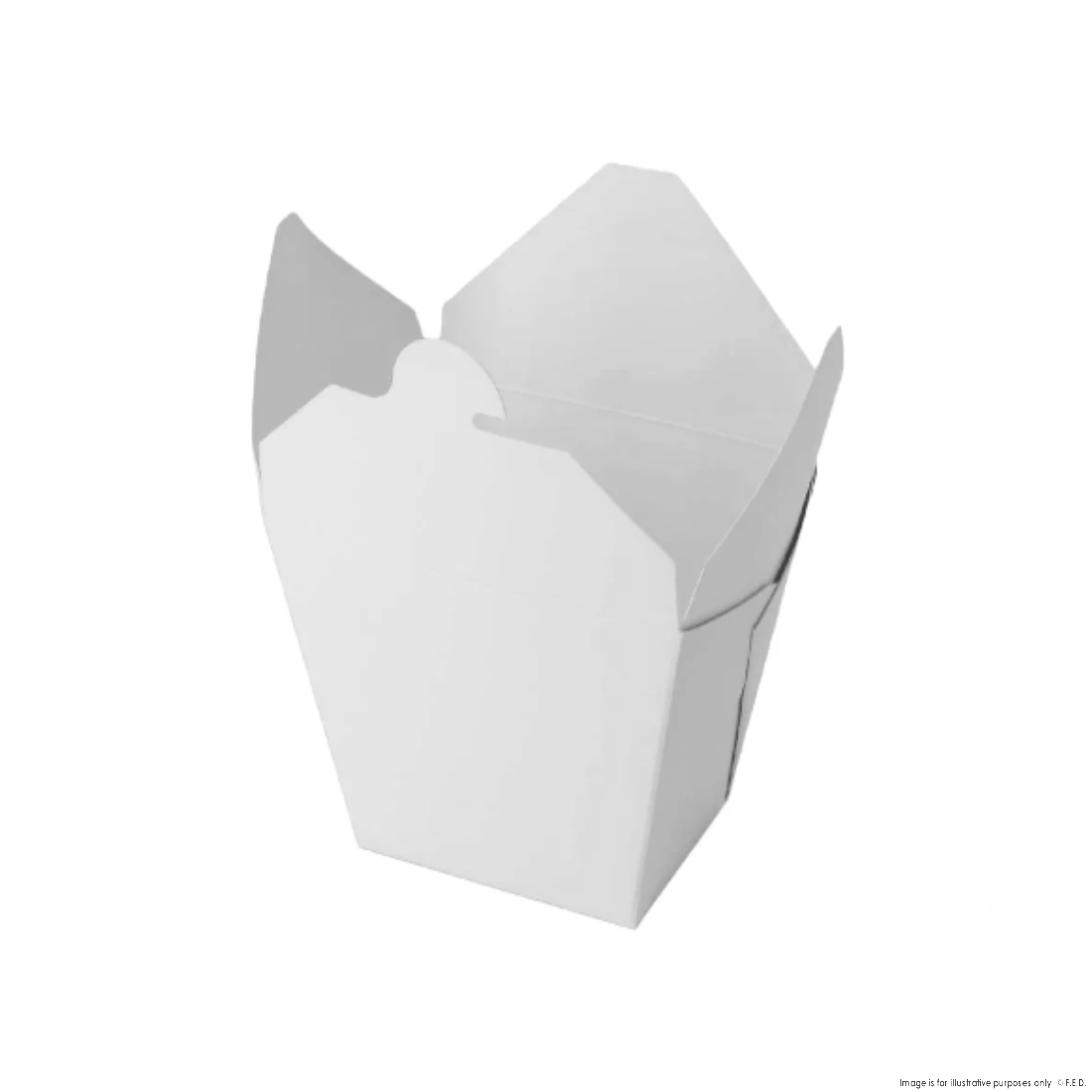 PakMax White 32oz Food Pails - FP-32W