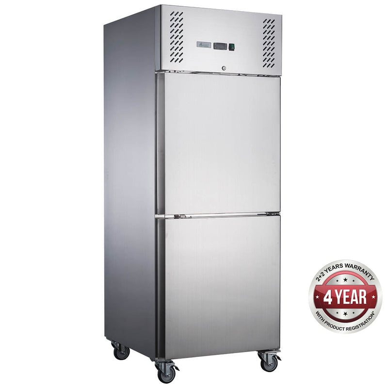 FED-X S/S Two Door Upright Freezer XURF650S1V