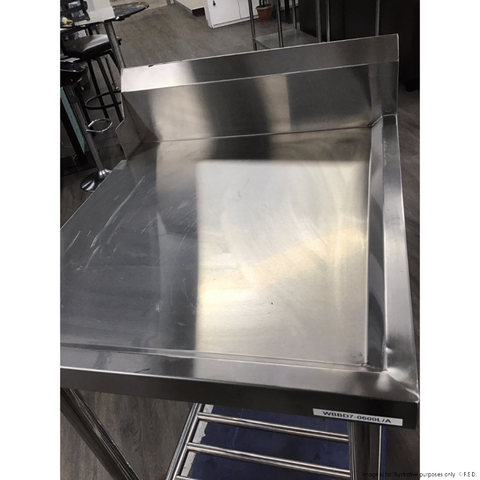 2NDs: Modular System All Stainless Steel Dishwasher Bench Left Outlet Wbbd7-0600L/A-VIC432