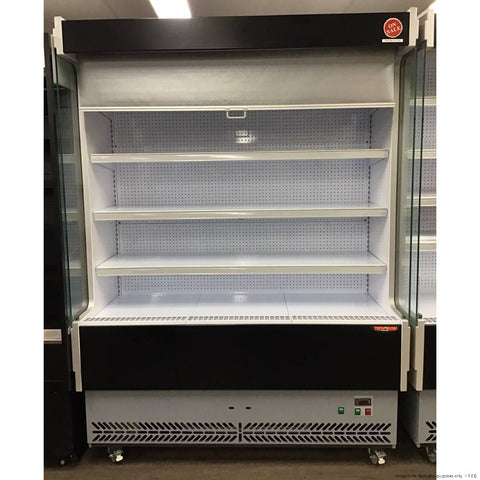 CLEARANCE - Tecnodom Open Chiller with 4 Shelves - TDVC80-CA-150-VIC955