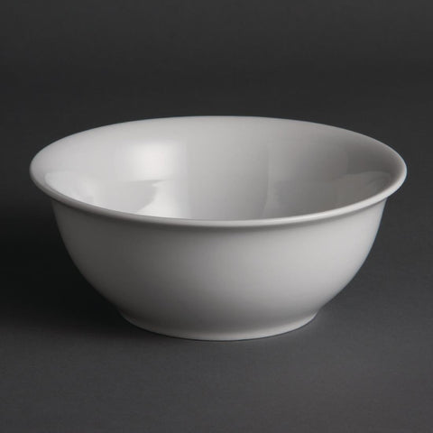 Olympia Whiteware Salad Bowls 175mm (6 Pack) - W408