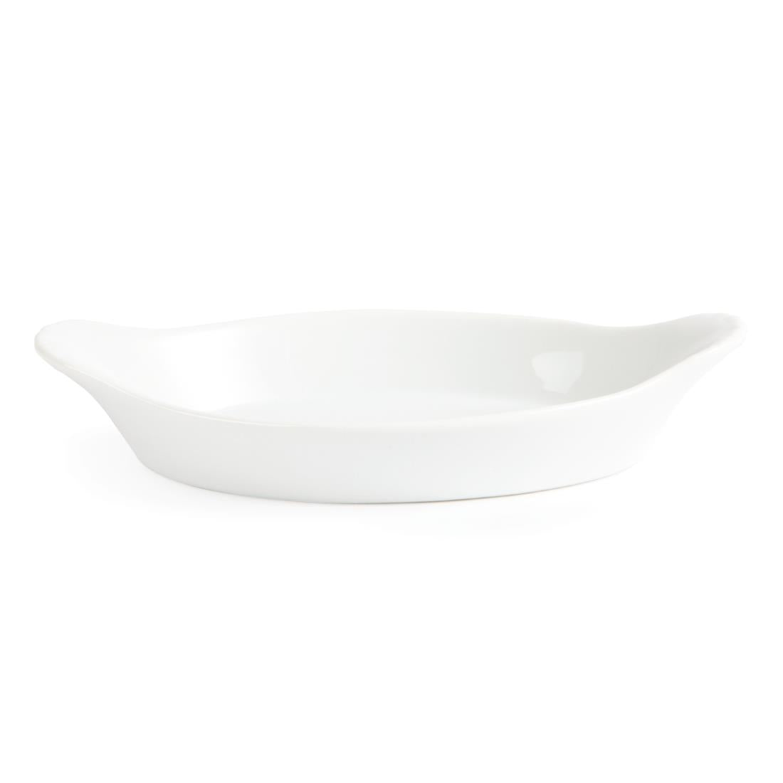 Olympia Whiteware Oval Eared Dishes 289mm (6 Pack) - W411