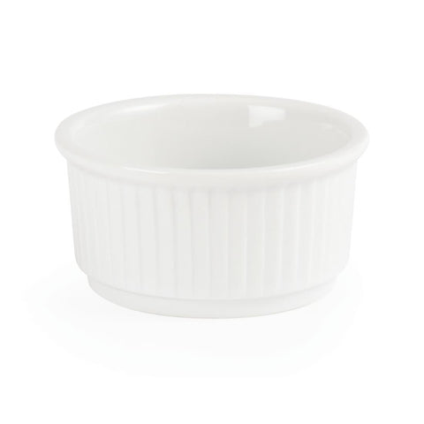 Olympia Whiteware Stacking Ramekins 85mm (12 Pack) - W421