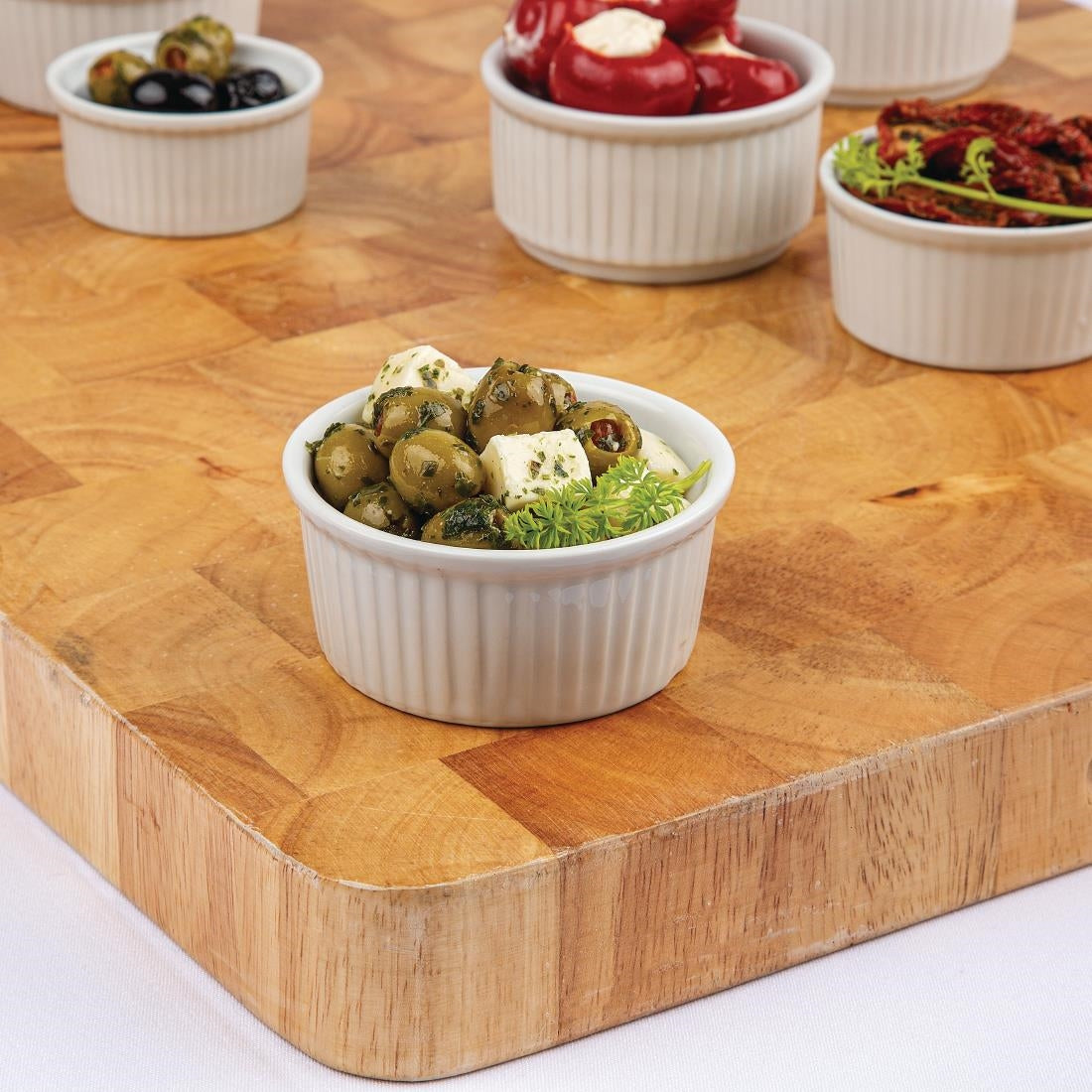 Olympia Whiteware Ramekins 85mm (12 Pack) - W432