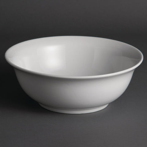 Olympia Whiteware Salad Bowls 235mm (6 Pack) - W436