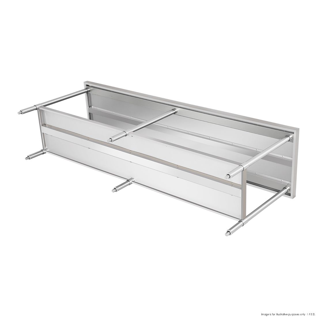 Modular Systems Stainless Steel Workbench WB7-2400/A