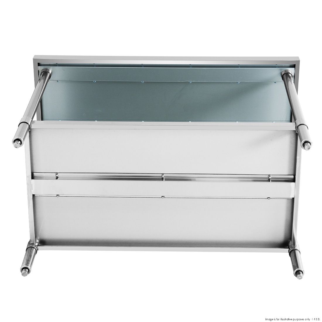 Modular Systems Workbench With Splashback WBB7-1200/A