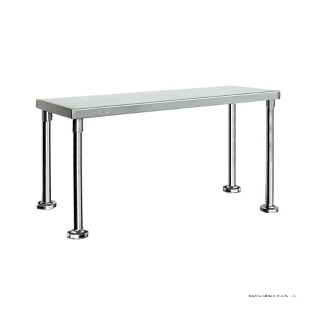 Modular Systems WBO 400mm Deep Workbench Overshelf - 1200-1800mm Width - Single/Double Tier