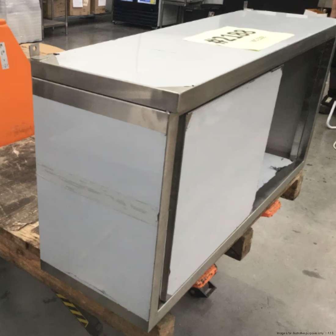 CLEARANCE - Modular System Stainless Steel Wall Cabinet - WC-1200-NSW2188