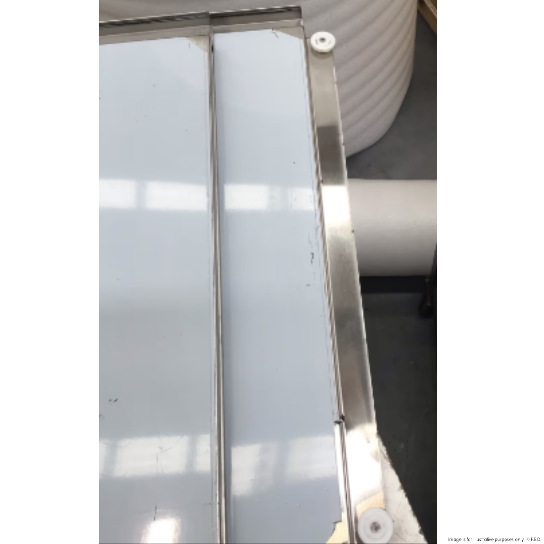 CLEARANCE - Modular System Stainless Steel Wall Cabinet - WC-1200-NSW2188